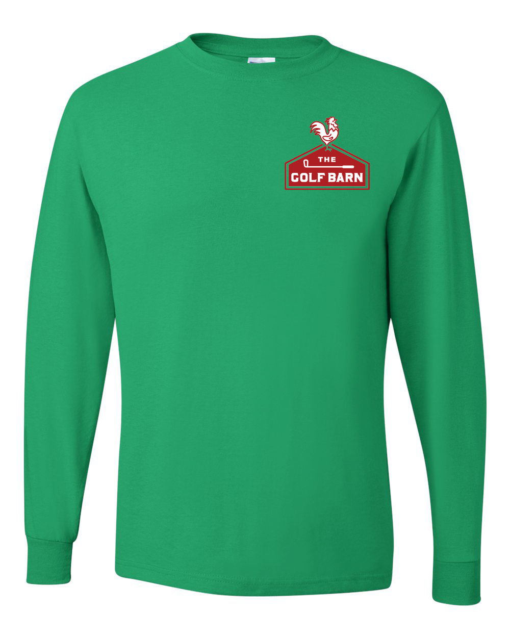 The Golf Barn Men's Long Sleeve 50/50 T-Shirt (click for more colors)