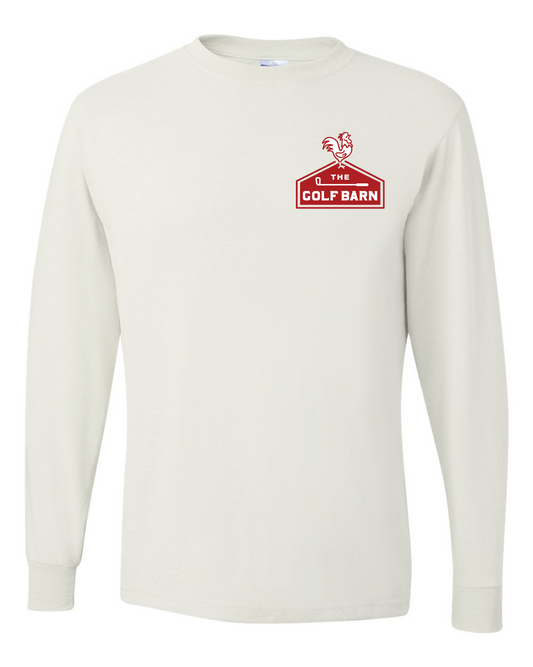 The Golf Barn Men's Long Sleeve 50/50 T-Shirt (click for more colors)