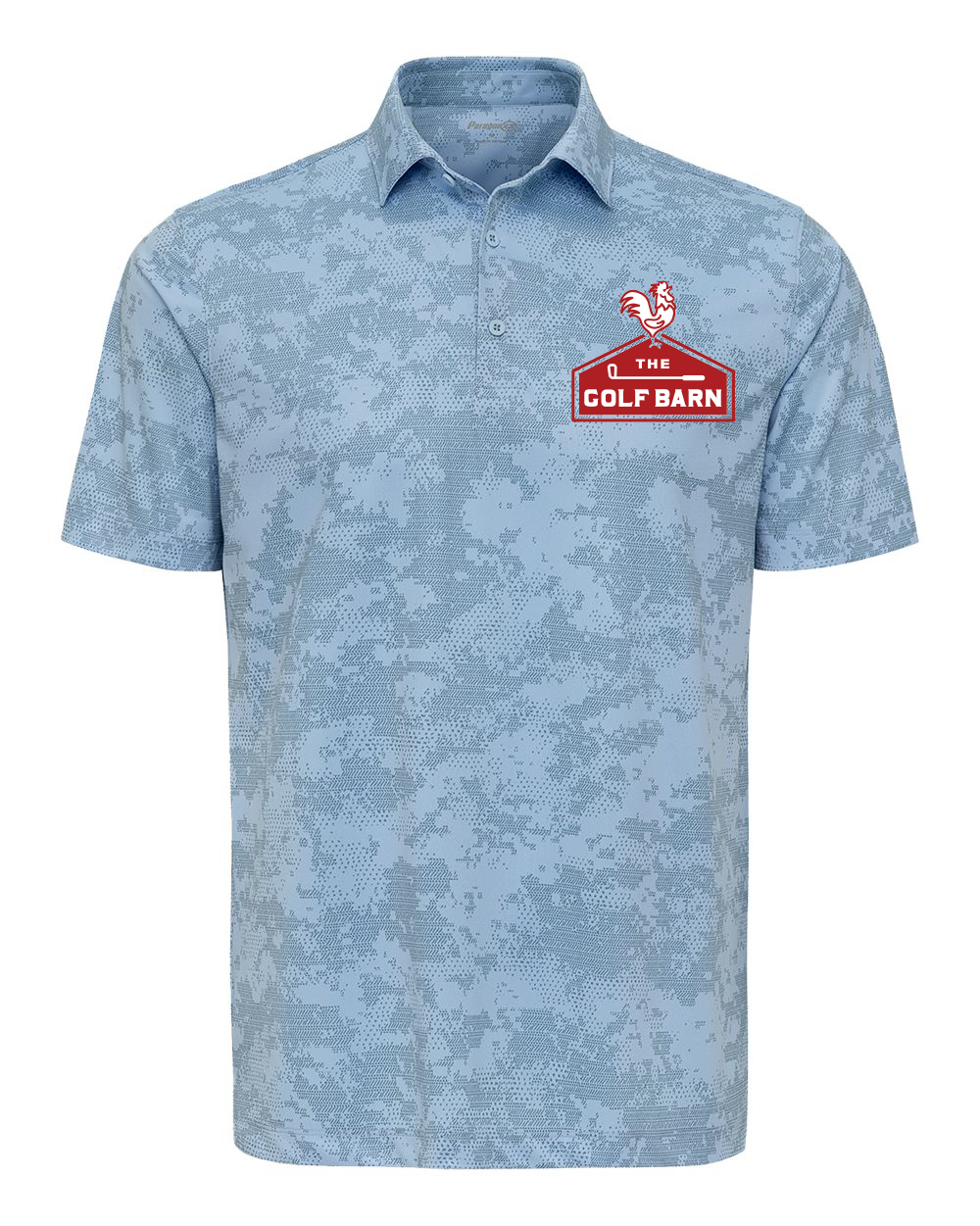The Golf Barn Men's Monterey Printed Polo (click for more colors)