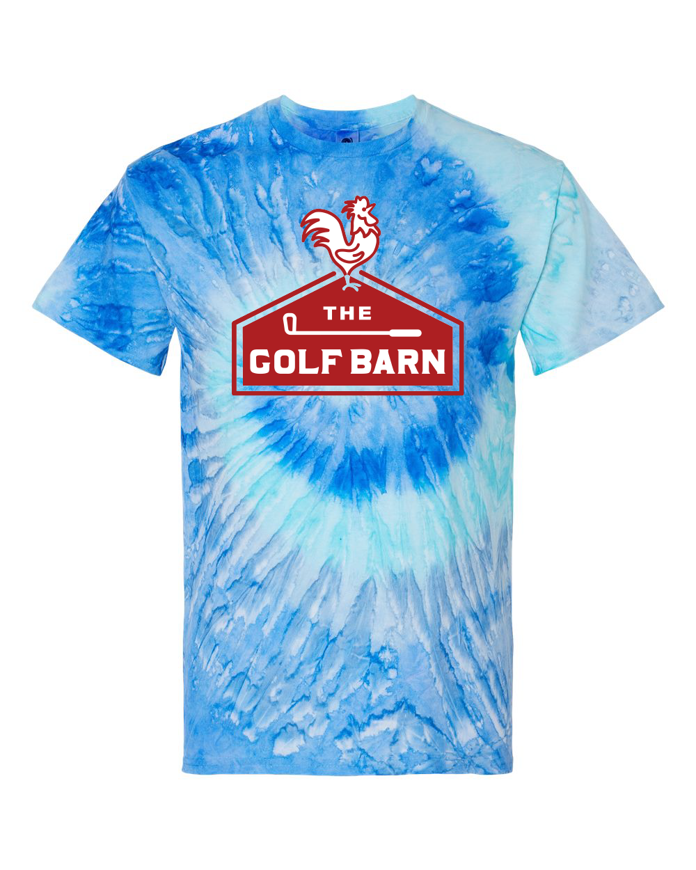The Golf Barn Multi-Color Tie-Dyed T-Shirt (click for more colors)