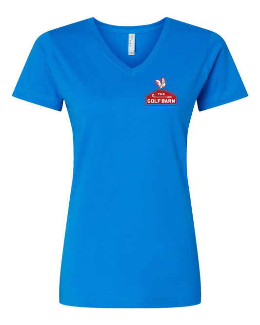 The Golf Barn Women's Fine Jersey V-Neck Tee (click for more colors)