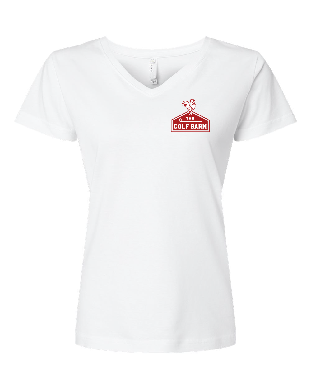 The Golf Barn Women's Fine Jersey V-Neck Tee (click for more colors)