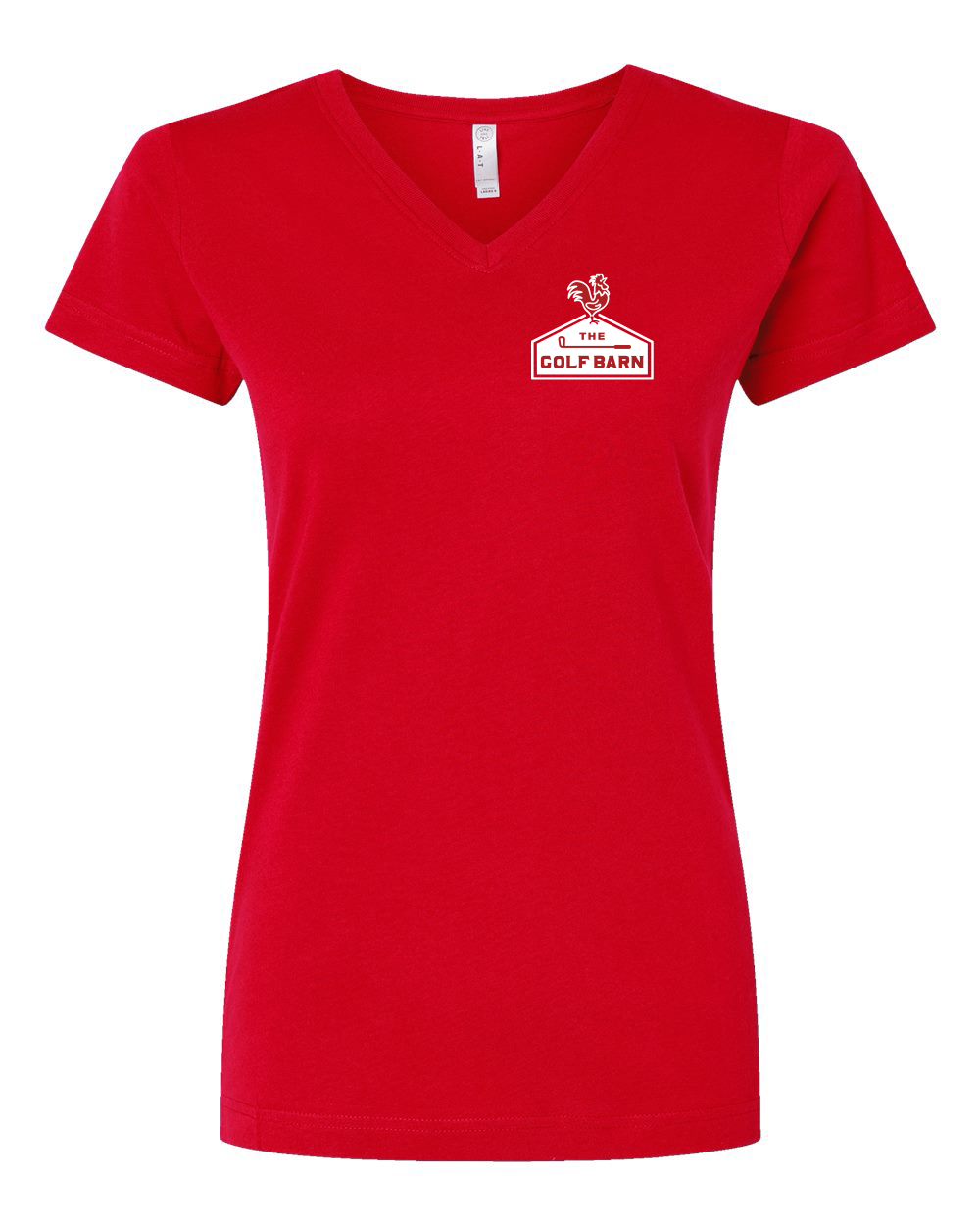 The Golf Barn Women's Fine Jersey V-Neck Tee (click for more colors)